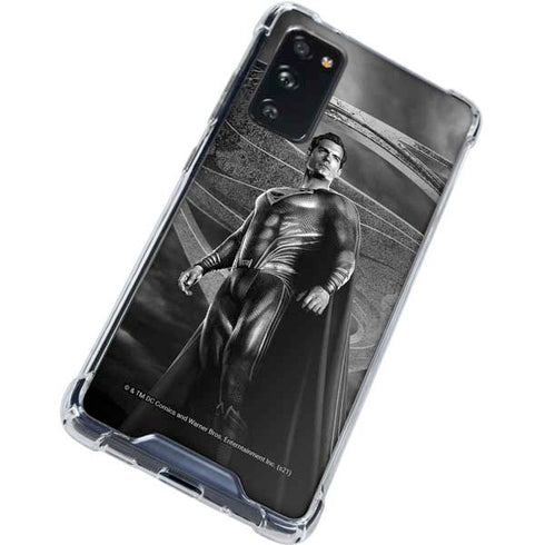 The Justice League (2017) Superman Poster Galaxy S20 FE Clear Case
